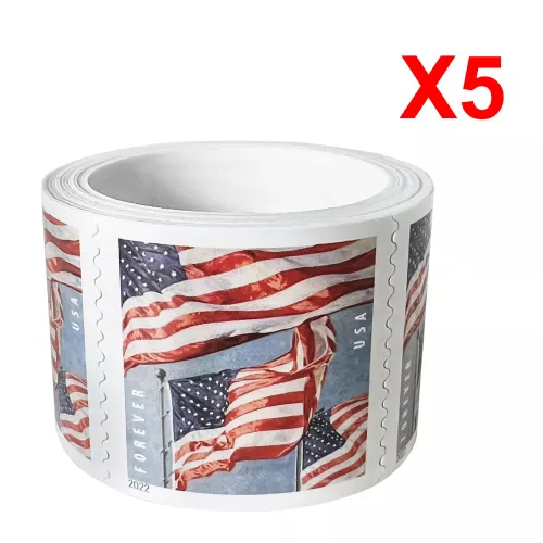2022 U.S. Flag Forever Stamps  Roll - Forever Stamps