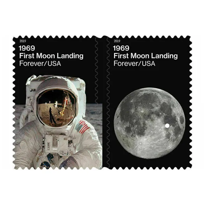 2019 First Moon Landing - Forever Stamps