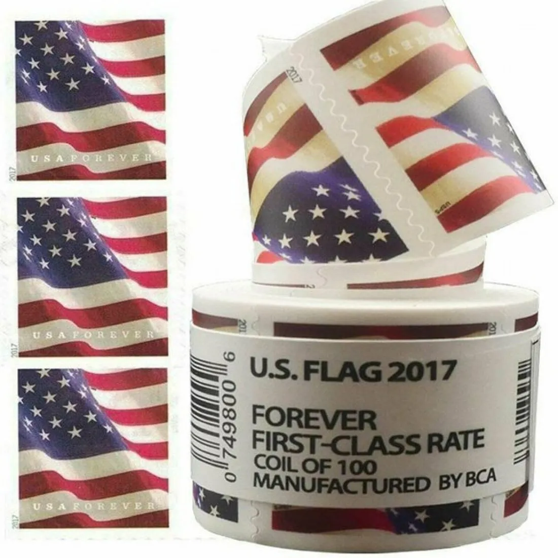 2017 Flag ROLL - Forever Stamps