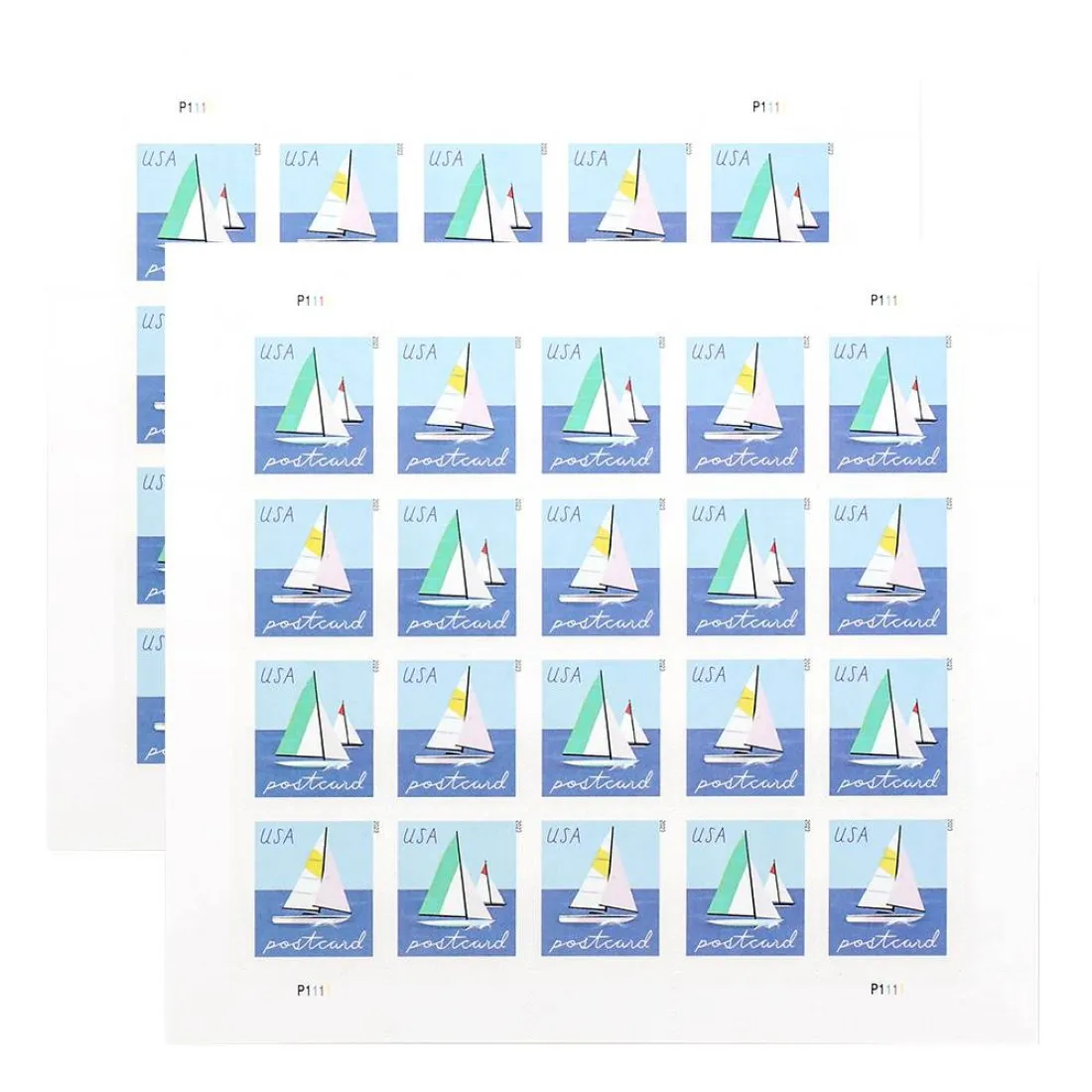2023 Sailboats Postcard Stamps - Forever Stamps