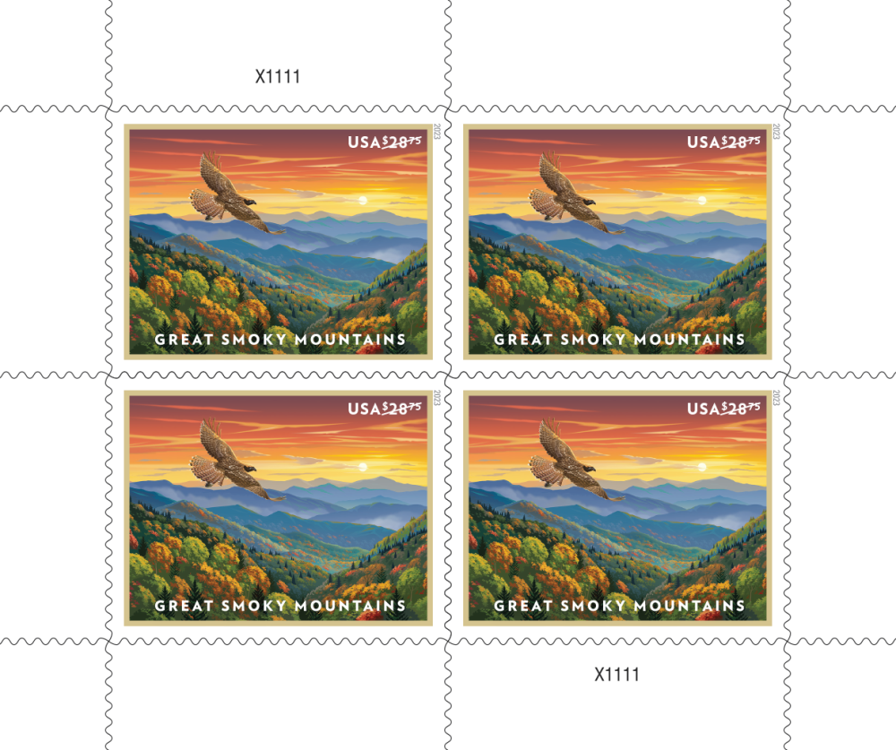 2023 Great Smoky Mountains (Express Mail) - Forever Stamps