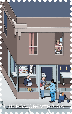 2025. 250 Years of Delivering Stamps 100 pcs - Forever Stamps