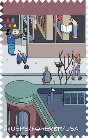 2025. 250 Years of Delivering Stamps 100 pcs - Forever Stamps