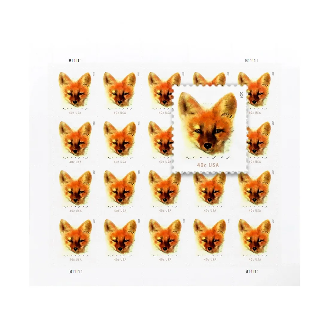 2023 RED FOX - Forever Stamps
