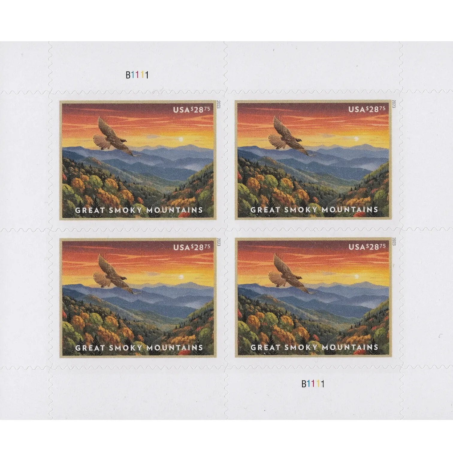 2023 USPS Great Smoky Mountains (Express Mail) - Forever Stamps