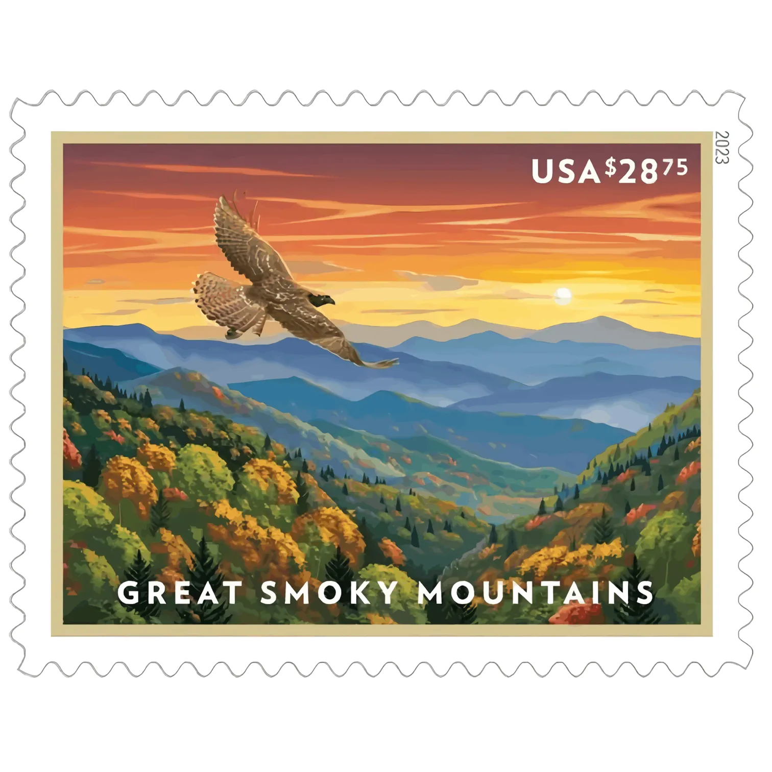 2023 USPS Great Smoky Mountains (Express Mail) - Forever Stamps