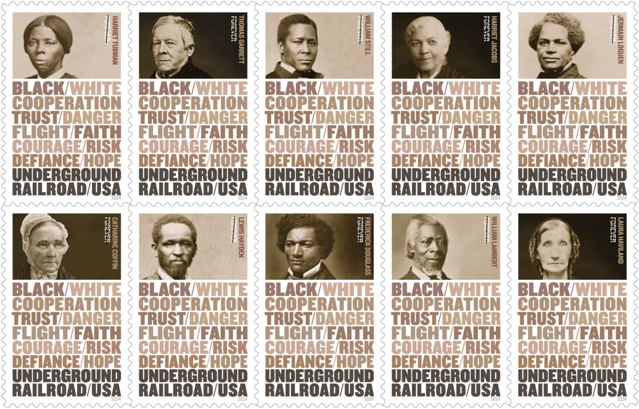 2024 The Underground Railroad - Forever Stamps